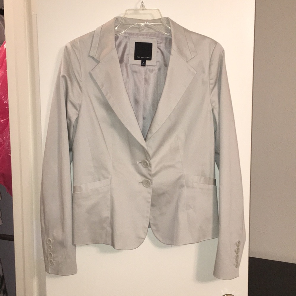 The Limited khaki blazer jacket 10